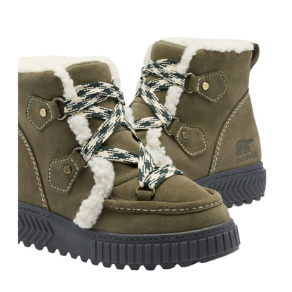 Sorel Women's Ona Ave Alpine Plus WP Boots - Stone Green, Gum 18