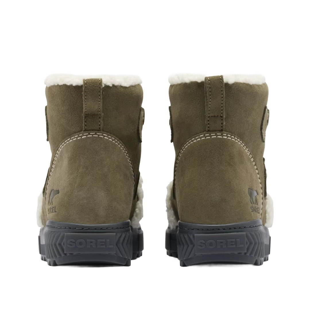 Sorel Women's Ona Ave Alpine Plus WP Boots - Stone Green, Gum 18