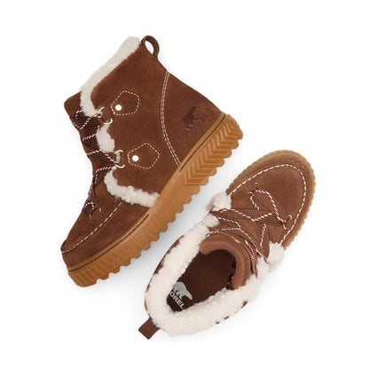Sorel Women's Ona Ave Alpine Plus WP Boots - Dark Auburn, Gum 2