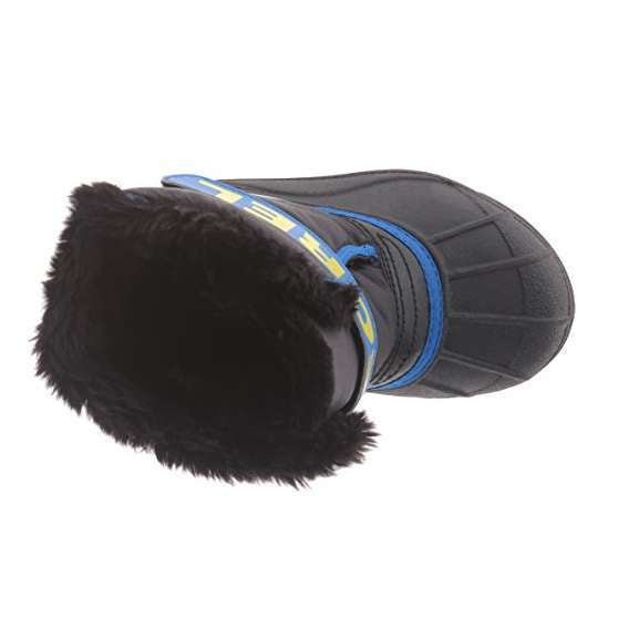 Sorel Toddler Commander-K Snow Boot (Black/Super Blue)