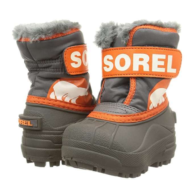 Sorel Toddler Commander-K Snow Boot (Shale/Sea Salt)