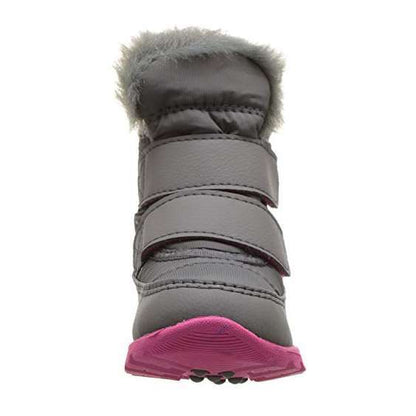 Sorel Toddler Whitney Strap Snow Boot (Quarry/Ultra Pink)