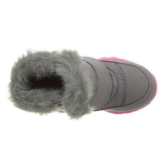 Sorel Toddler Whitney Strap Snow Boot (Quarry/Ultra Pink)