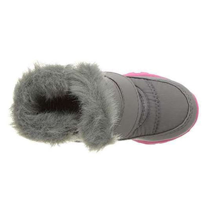 Sorel Toddler Whitney Strap Snow Boot (Quarry/Ultra Pink)