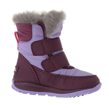 Sorel Toddler Whitney Strap Snow Boot (Purple Dahlia/Paisley Purple)