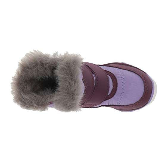 Sorel Toddler Whitney Strap Snow Boot (Purple Dahlia/Paisley Purple)