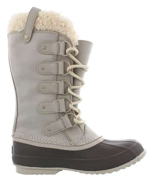 Sorel Women's Joan of Arctic Lux Boot (Ancient Fossil/Sea Salt)
