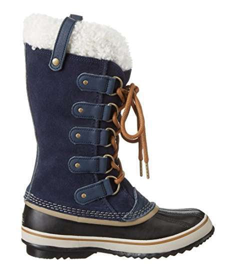 Sorel Women's Joan of Arctic Shearling Winter Boot (Navy)