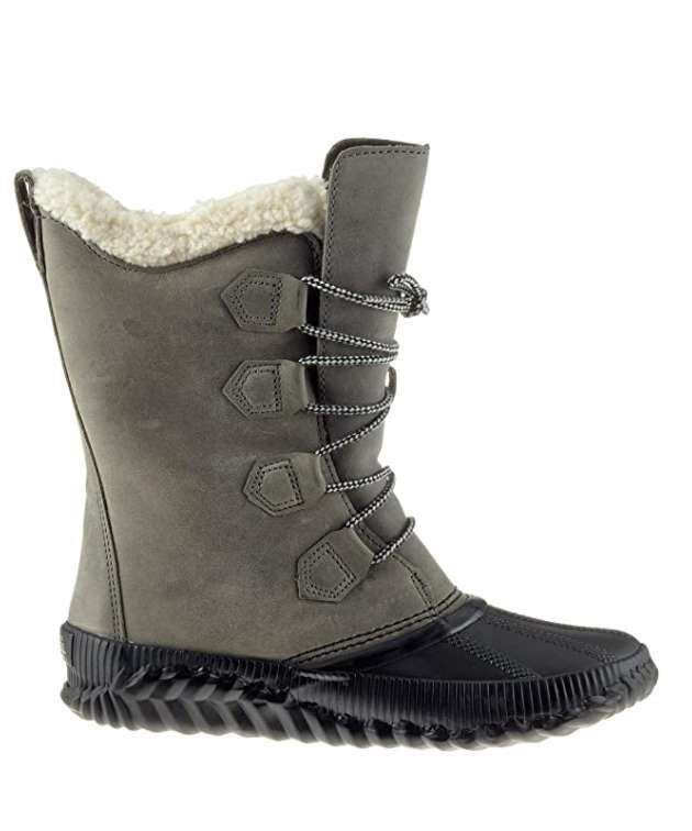 Sorel Women's Out 'N About Plus Tall Boots (Quarry/Grey)