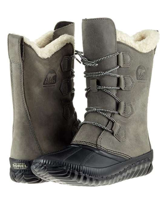 Sorel Women's Out 'N About Plus Tall Boots (Quarry/Grey)