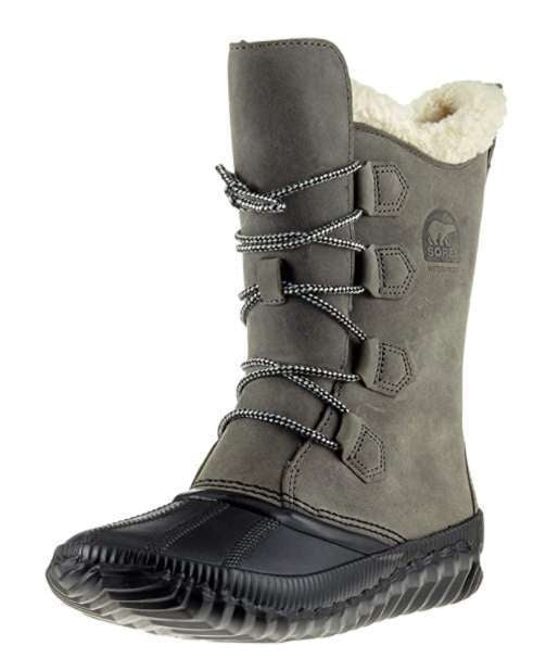 Sorel Women's Out 'N About Plus Tall Boots (Quarry/Grey)