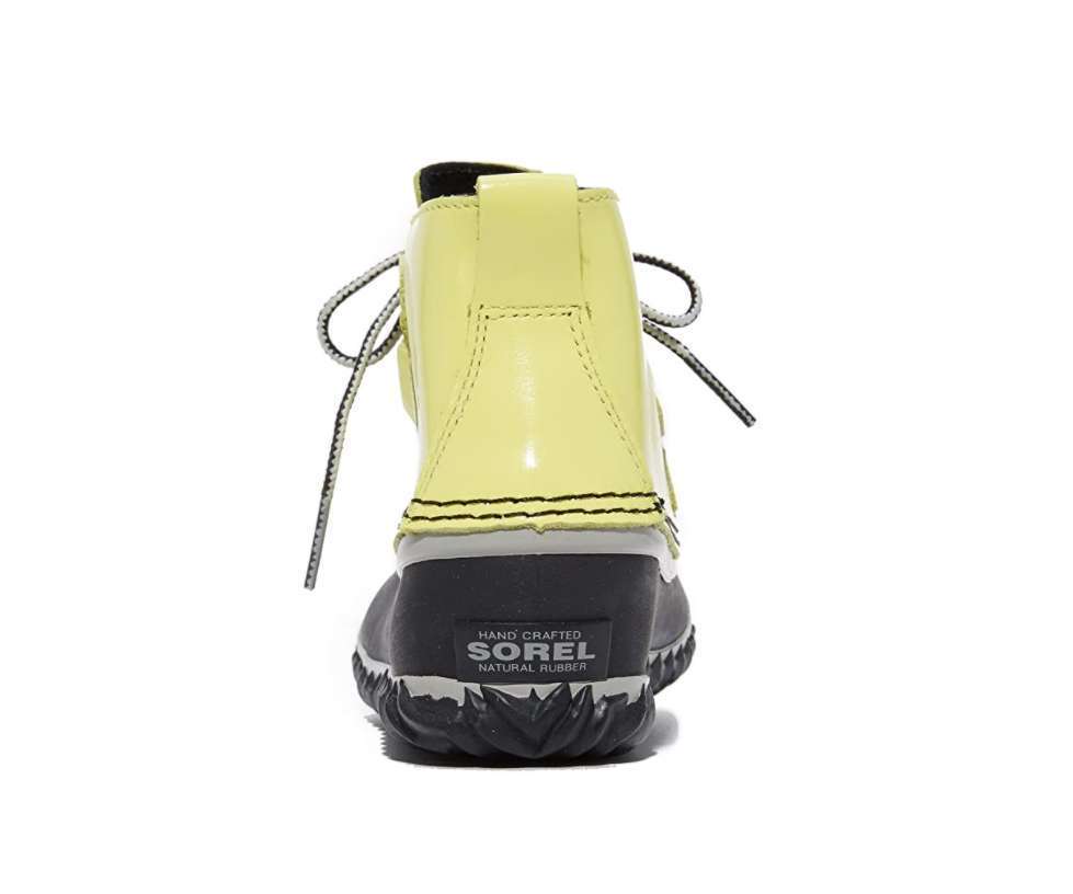 Sorel Women's Out 'n About Rain Boots (Zest/Dove)