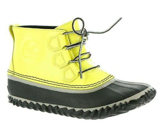 Sorel Women's Out 'n About Rain Boots (Zest/Dove)