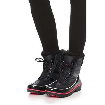 Sorel Women's Tivoli II Boot (Black/Pink) Previous Season