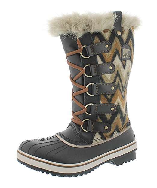 Sorel Women's Tofino Boot (Black Chevron) Previous Season