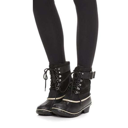 Sorel Women's Winter Fancy Lace II Boot (Black/Silver/Sage)