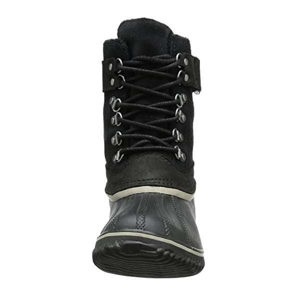 Sorel Women's Winter Fancy Lace II Boot (Black/Silver/Sage)