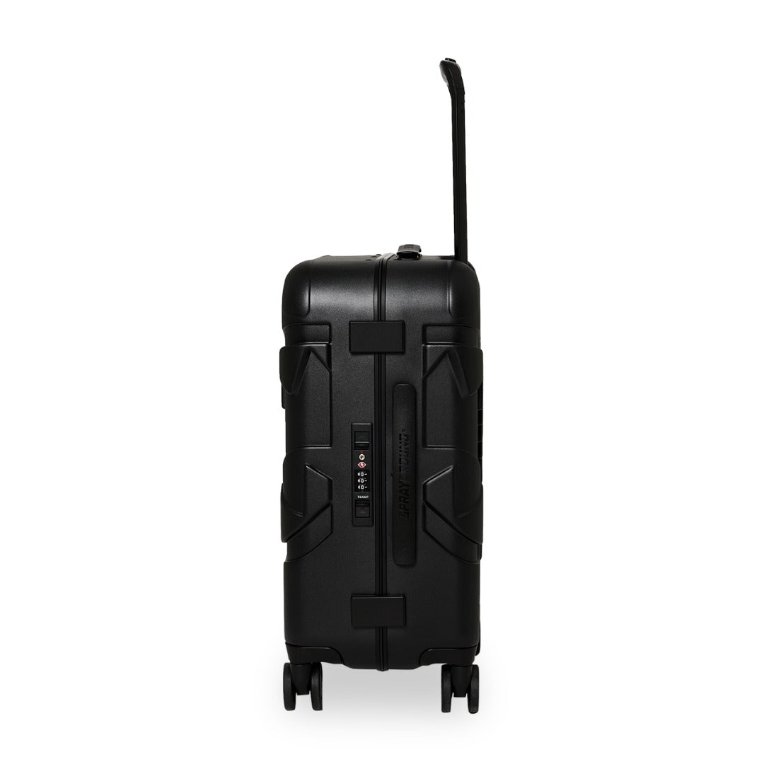 Sprayground Gold Brick LUXE Carry- On Hard Luggage CL319