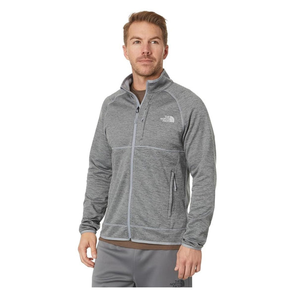 Men’s North Face Canyonlands Full Zip fleece jacket with smooth-face fabric and zip pockets.