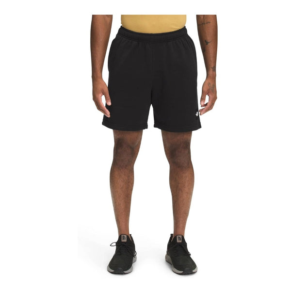 THE NORTH FACE Men’s Never Stop Shorts with elastic waistband and drawcord, designed for lightweight comfort and versatile everyday wear.