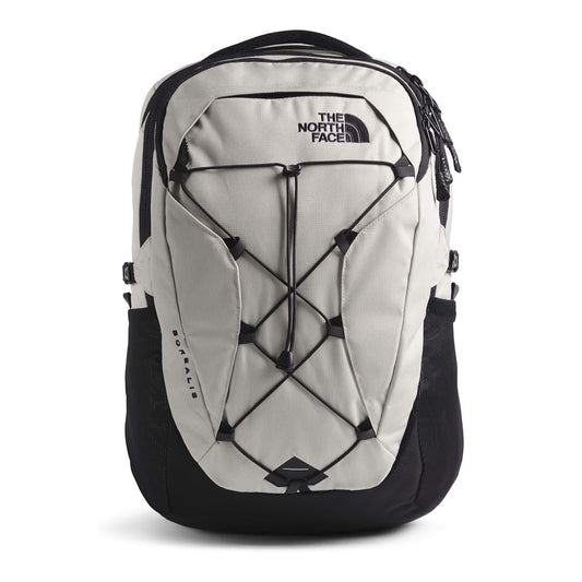 The North Face Women’s Borealis Commuter Laptop Backpack with FlexVent suspension, padded laptop compartment, and front bungee storage system.