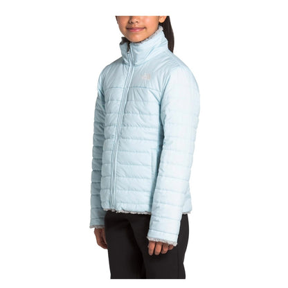 The North Face Girls' Mossbud Swirl Reversible Jacket - Starlight Blue