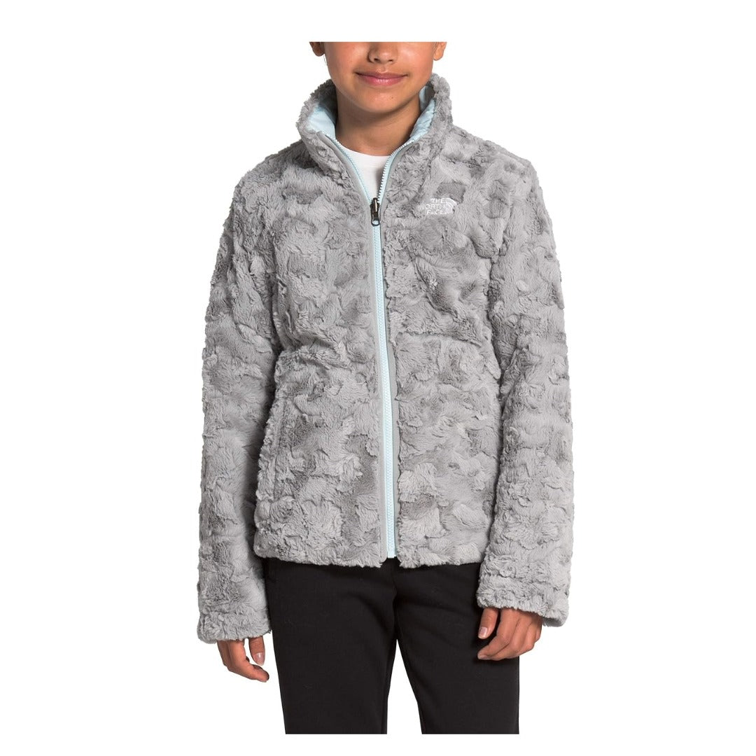 The North Face Girls' Mossbud Swirl Reversible Jacket - Starlight Blue