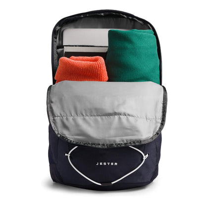 The North Face Jester Backpack - Aviator Navy Light Heather/TNF White