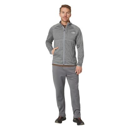 THE NORTH FACE Men's Canyonlands Full Zip - TNF Medium Grey Heather