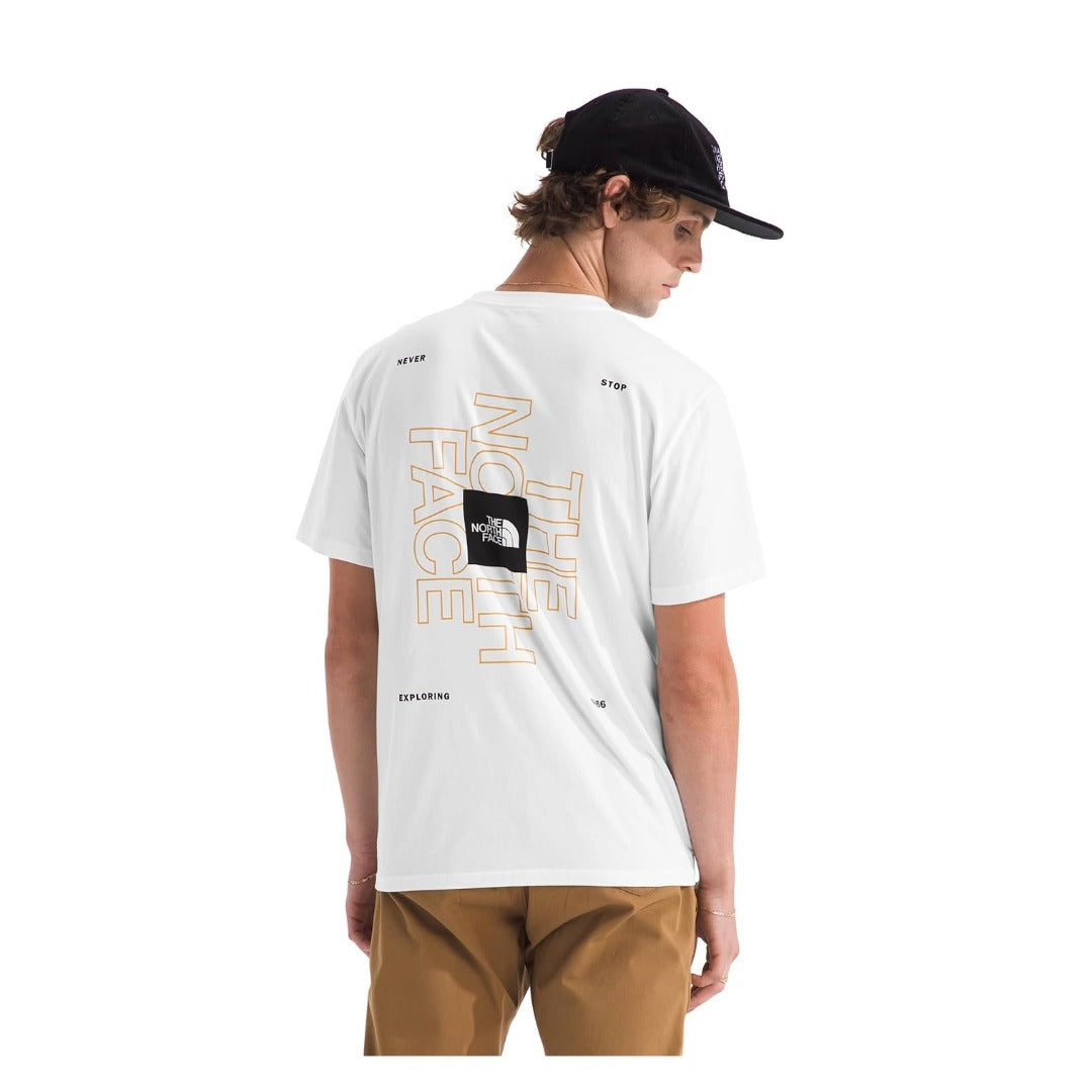THE NORTH FACE Men’s Short-Sleeve Brand Proud Tee - Tnf White