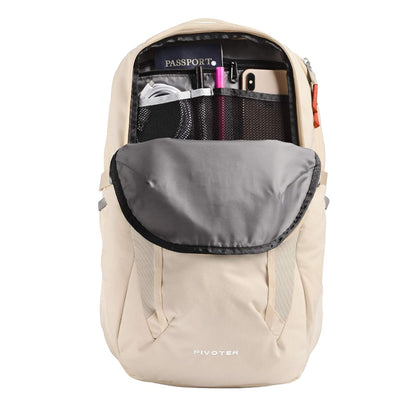 The North Face Women's Pivoter Backpack - Bleached Sand/Burnt Ochre