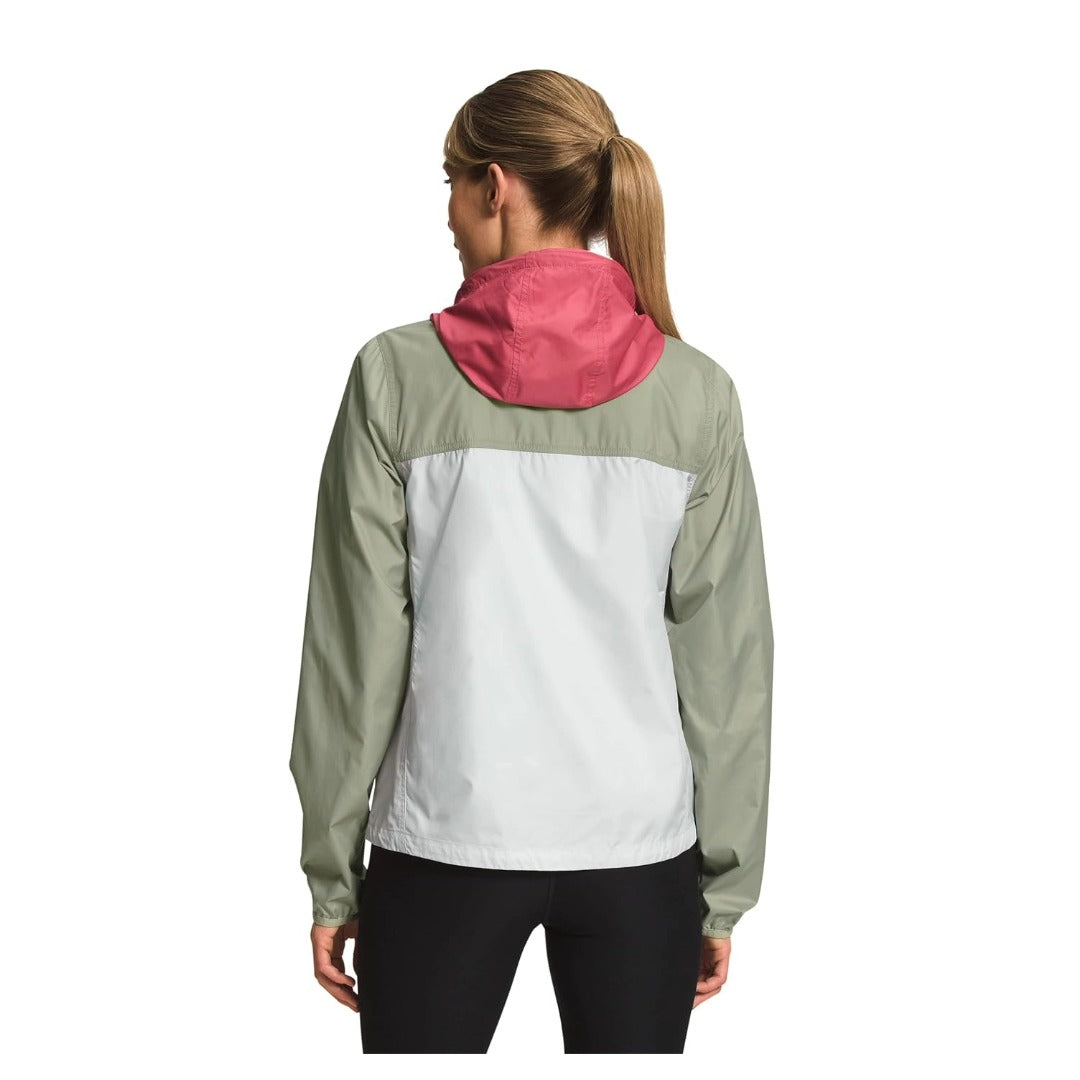 The North Face Women's Graphic Cyclone Jacket - Slate Rose/Tea Green/Tin Grey