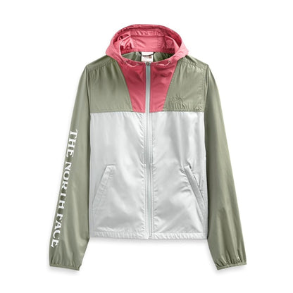 The North Face Women's Graphic Cyclone Jacket - Slate Rose/Tea Green/Tin Grey