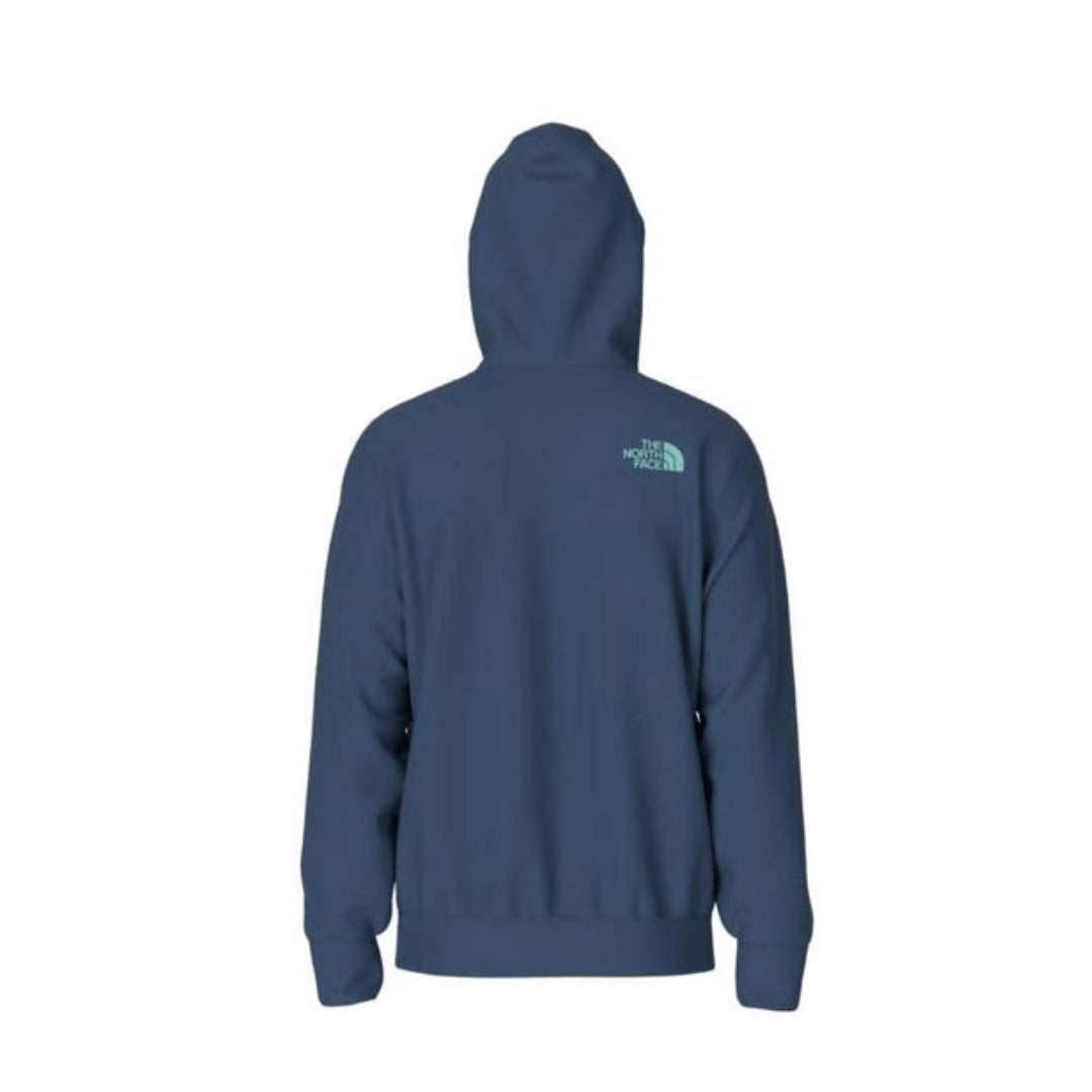 The North Face Men's Graphic Injection Hoodie - Shady Blue/Wasabi