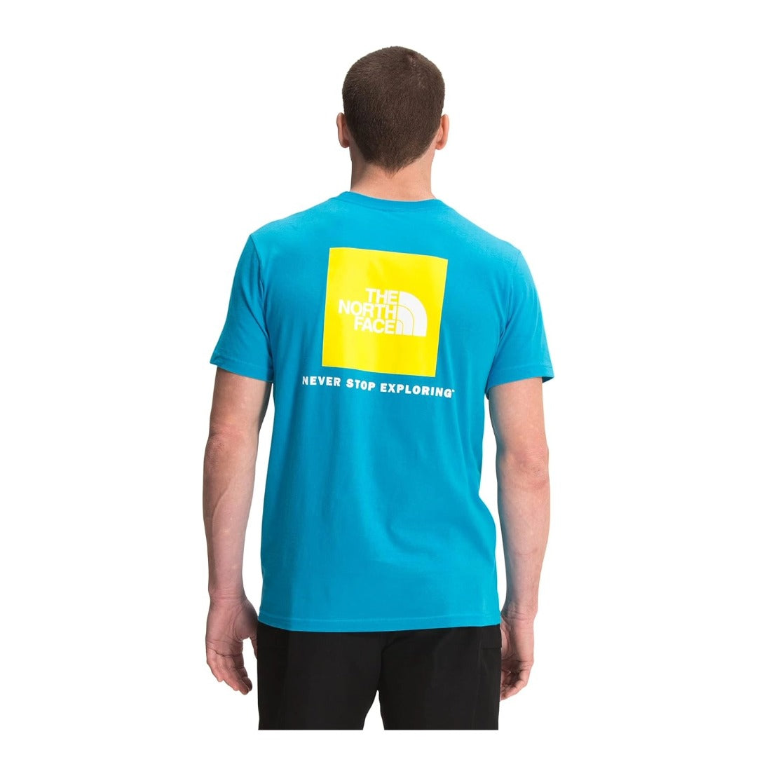 The North Face Men's EVO Box NSE Short Sleeve Tee - Meridian Blue