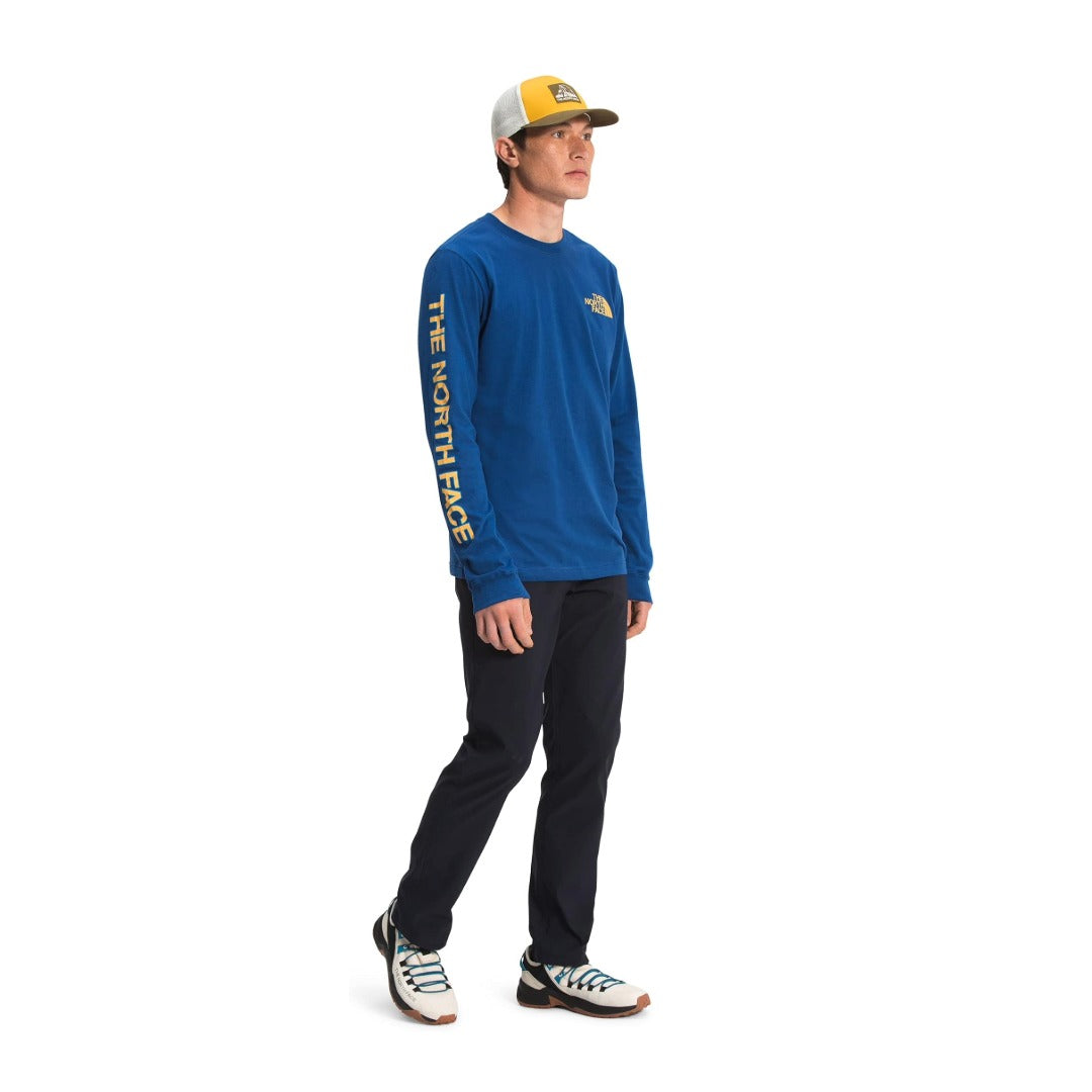 The North Face Mens' Long Sleeve Box NSE Tee