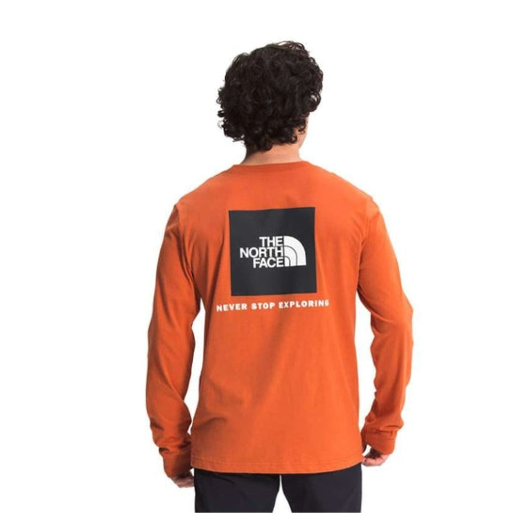 The North Face Mens' Long Sleeve Box NSE Tee