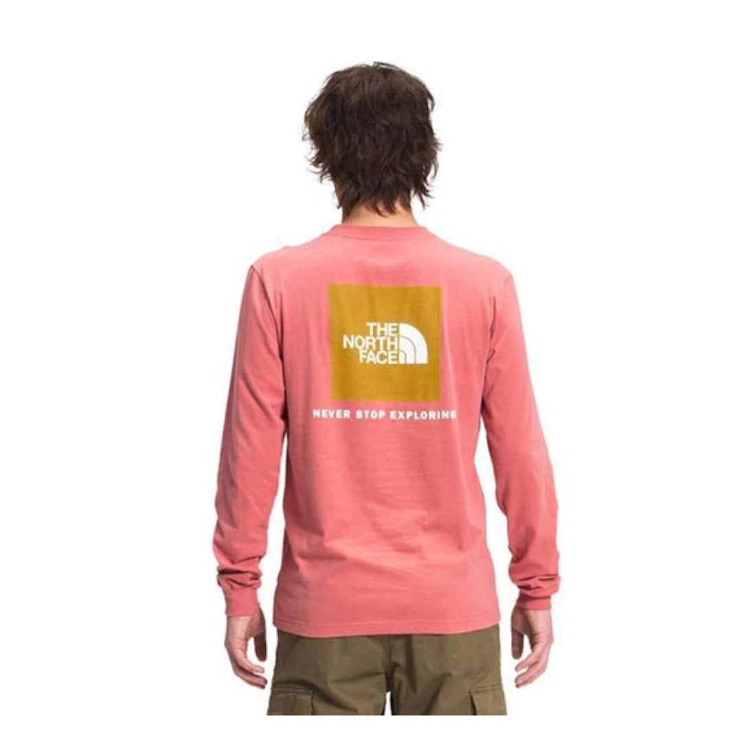 The North Face Mens' Long Sleeve Box NSE Tee