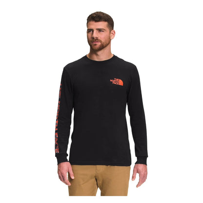 The North Face Mens' Long Sleeve Box NSE Tee