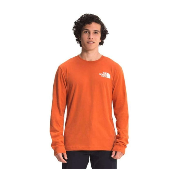 The North Face Mens' Long Sleeve Box NSE Tee