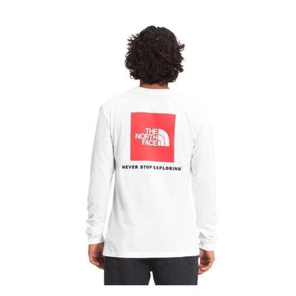 The North Face Mens' Long Sleeve Box NSE Tee