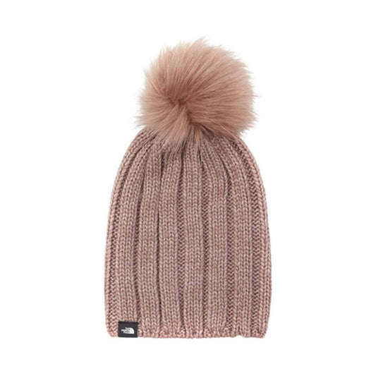 The North Face Women's OH-MEGA City Pom Beanie - Twilight Mauve