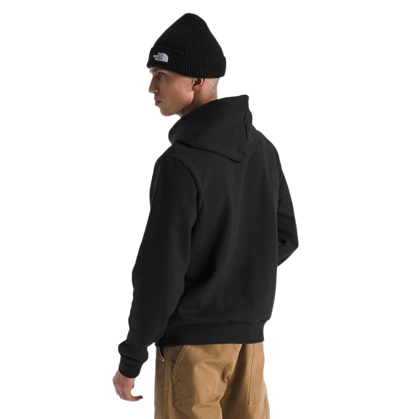 The North Face Men's Evolution Regenerative Ink Half Dome Hoodie - Black/Summit Gold