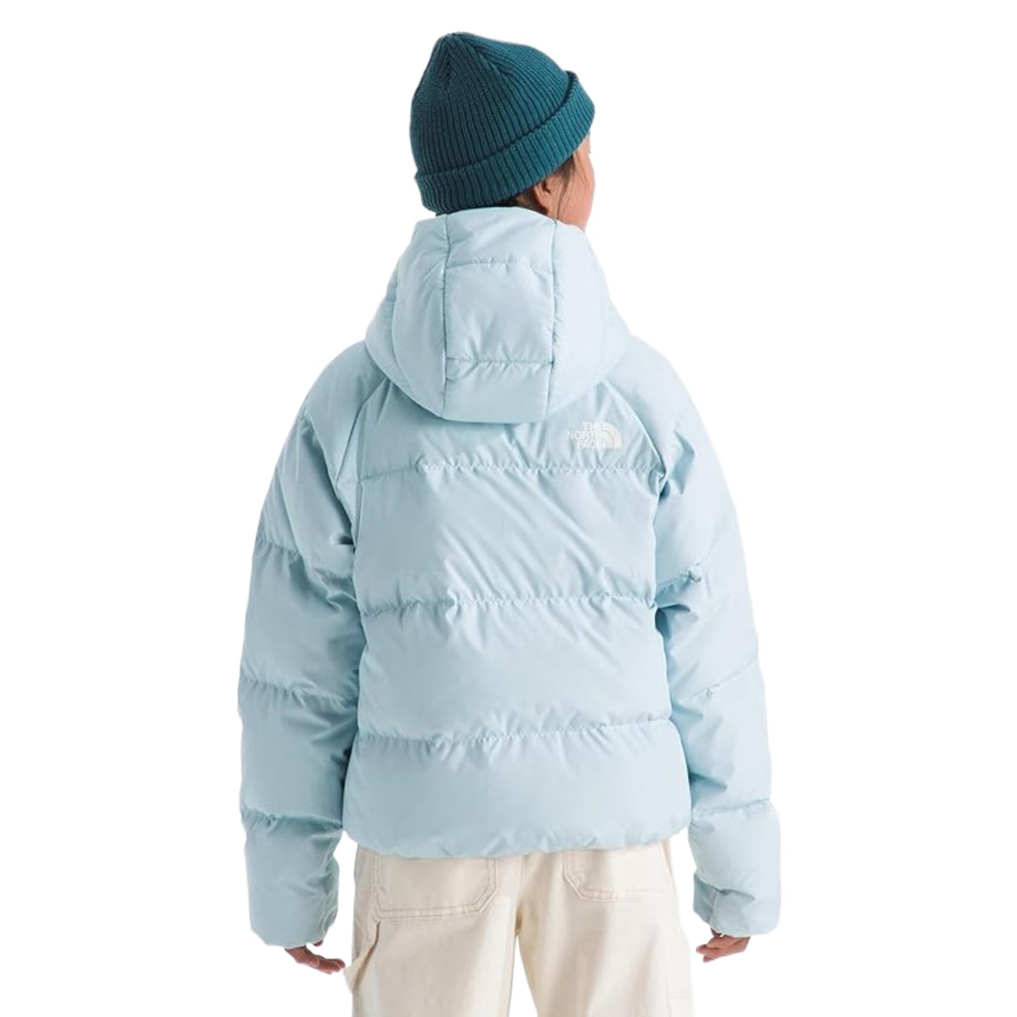 The North Face Girls’ North Down Hooded Jacket - Polar Haze