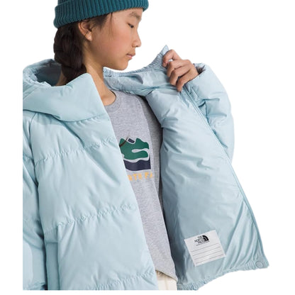 The North Face Girls’ North Down Hooded Jacket - Polar Haze