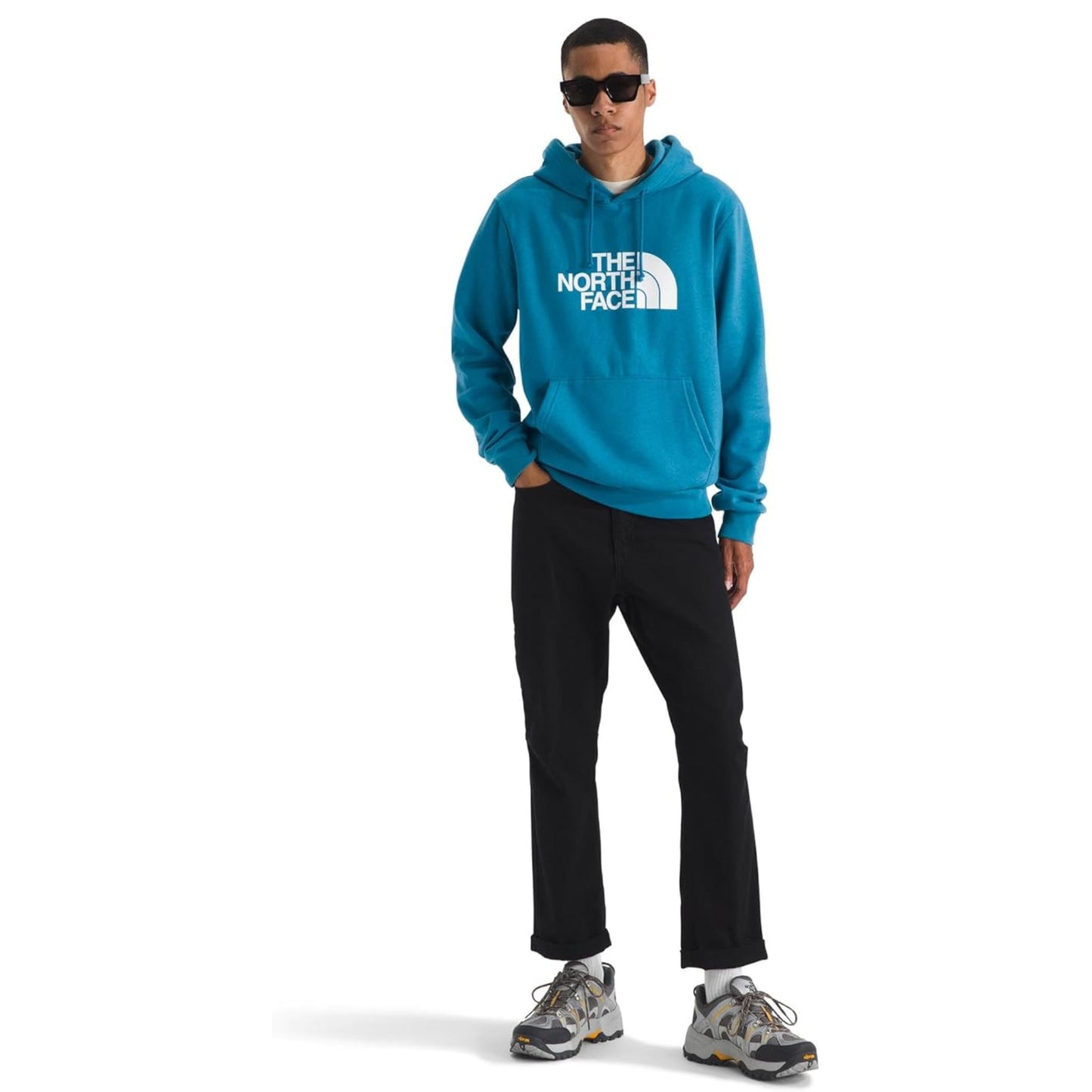 The North Face Men's Evolution Half Dome Hoodie - Dusk Blue