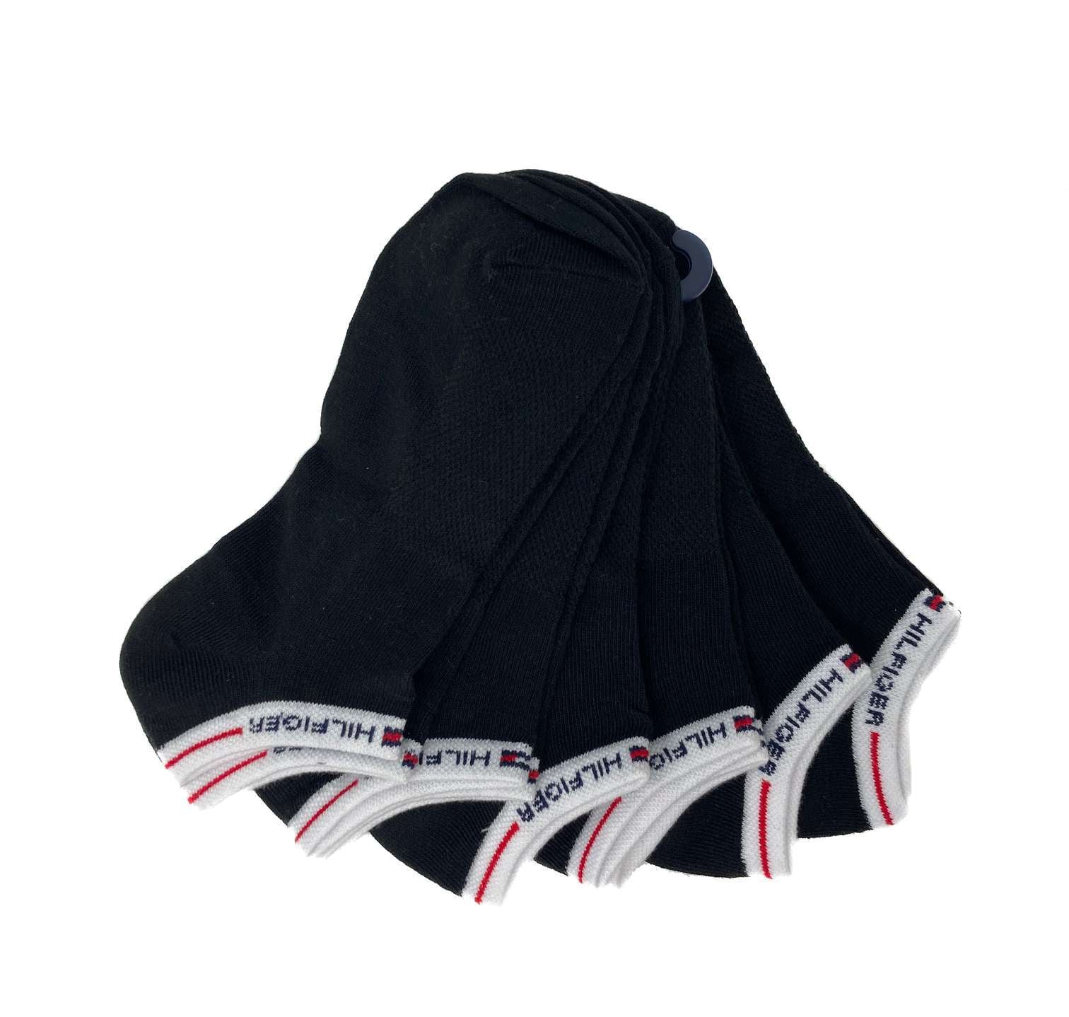 Tommy Hilfiger Women's One Size No Show Socks (6-packs) 