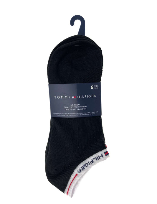 Tommy Hilfiger Women's One Size No Show Socks (6-packs) 