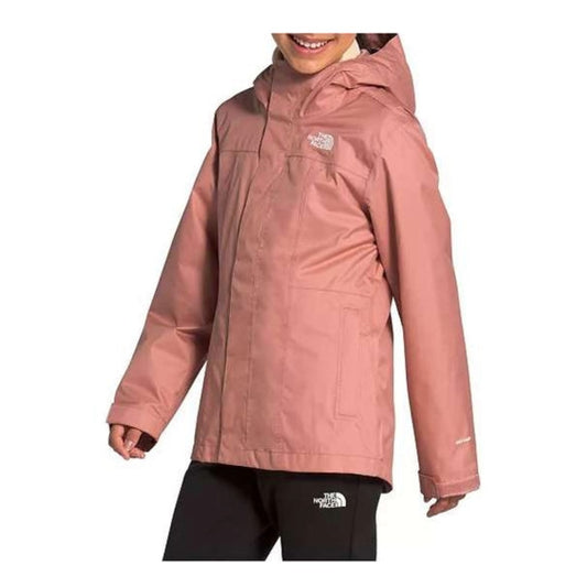 The North Face Big Girls’ Osolita Triclimate Jacket 3-in-1 waterproof shell with fleece liner and hood for cold-weather protection.