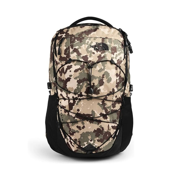 The North Face Borealis Backpack with padded laptop sleeve, front bungee storage, ergonomic shoulder straps, and rugged everyday design.